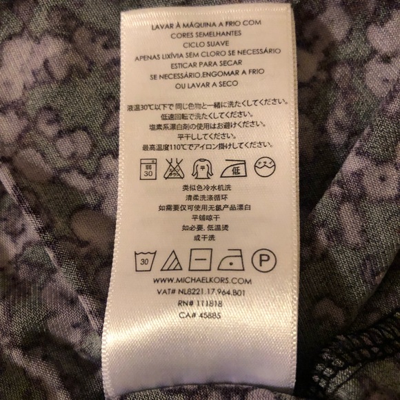 🌟B2G1🌟Michael Michael Kors floral peasant top - Picture 11 of 14